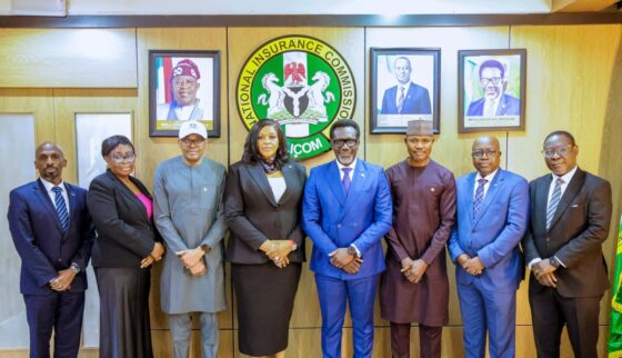 Chairman, Nigeria Insurers Association (NIA), and Management of the National Insurance Commission (NAICOM)